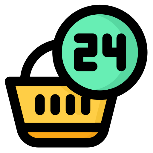 24 hours delivery free icon 24 hours delivery free icon