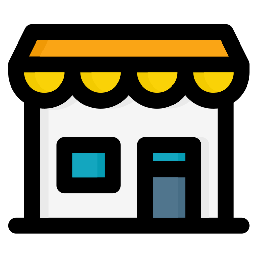 Store Generic Outline Color icon