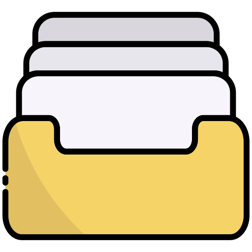 Inbox Generic Outline Color icon