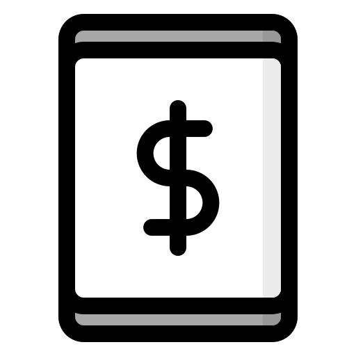 Mobile banking Generic Outline Color icon