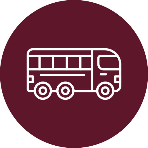 Ônibus grátis ícone Ônibus grátis ícone
