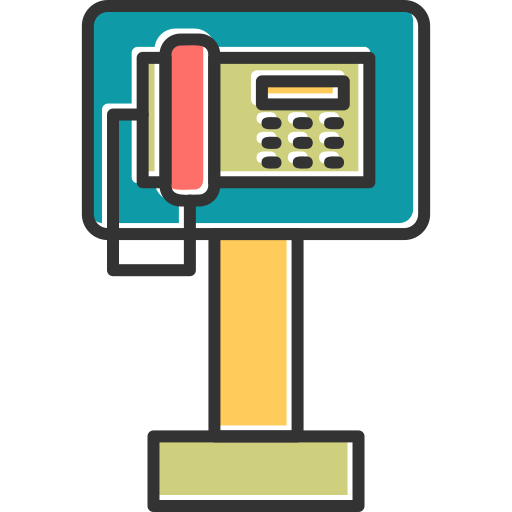 telefone público grátis ícone telefone público grátis ícone