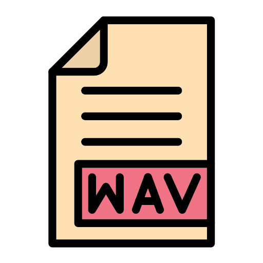 Wav free icon