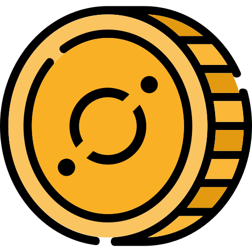 Cryptocurrency Generic Outline Color icon