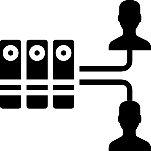 medios de comunicación social icono gratis