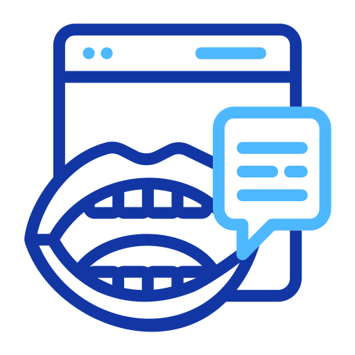 Boca a boca icono gratis