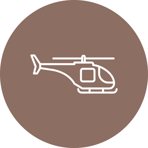 helicóptero icono gratis