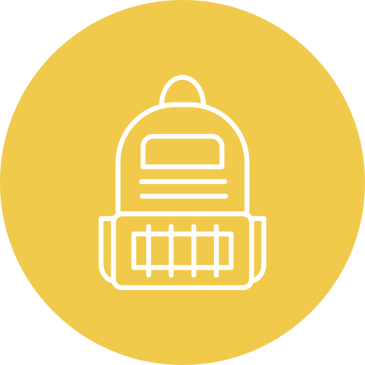 Backpack free icon