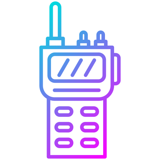 Walkie talkie Generic Gradient icon