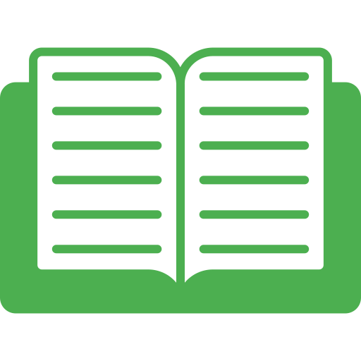 libro abierto icono gratis