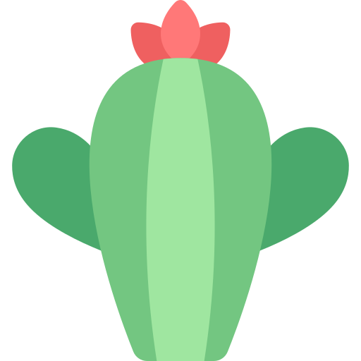 Cactus Clipart Transparent PNG Hd, Cactus Icon Design Illustration