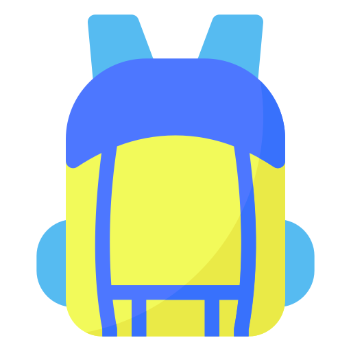 mochila icono gratis