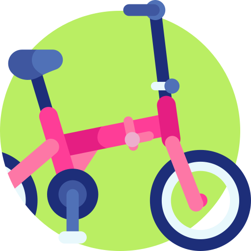 folding bike icon