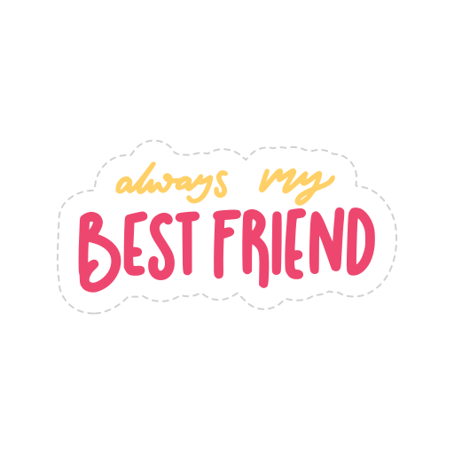 bester freund kostenlos Sticker