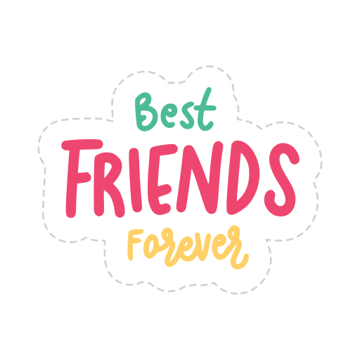 bester freund für immer kostenlos Sticker