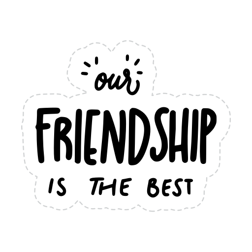 bester freund kostenlos Sticker
