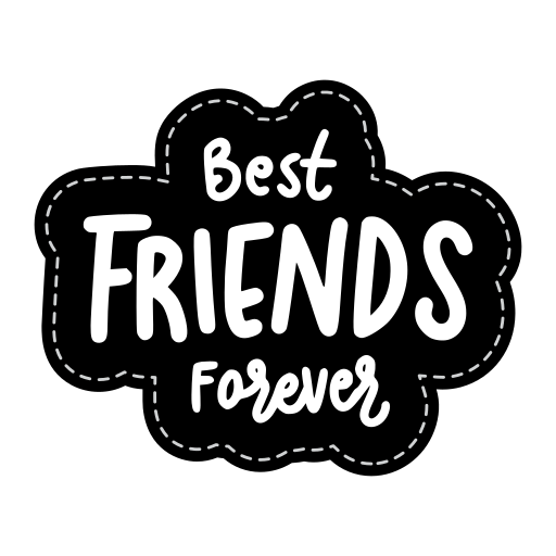 Autocollants Stickers Friends - FriendsForEver