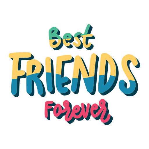 Friends Forever Logo Vector Khác Thường Tình Bạn Vĩnh Cửu Kết Hợp Với Hai  Biểu Tượng