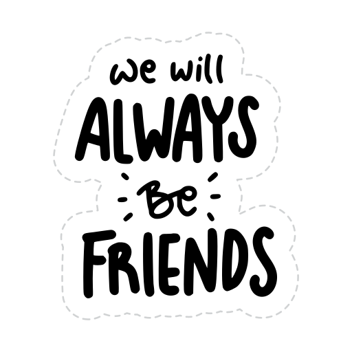 best friend sticker photo free download