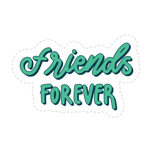 Best friend forever Stickers - Free miscellaneous Stickers