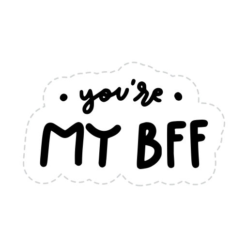 Best Friend Forever Stickers Free Miscellaneous Stickers