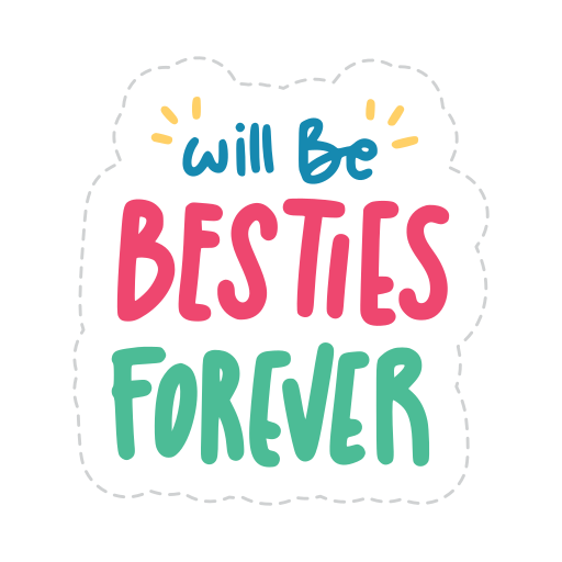 Best Friend Forever Stickers Free Miscellaneous Stickers