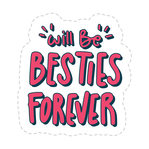 Best friend forever Stickers - Free miscellaneous Stickers