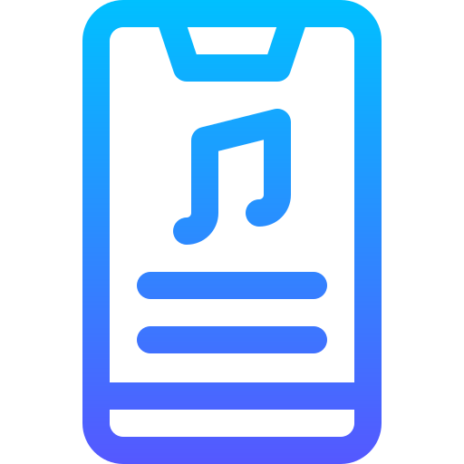 aplicación de música icono gratis