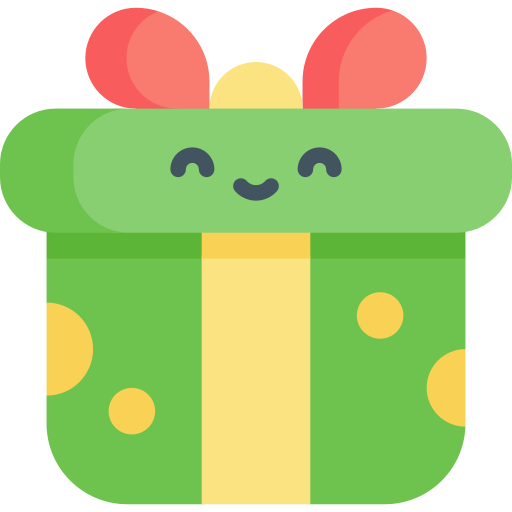 Present Kawaii Flat icon