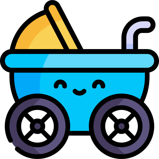 cochecito de bebé icono gratis