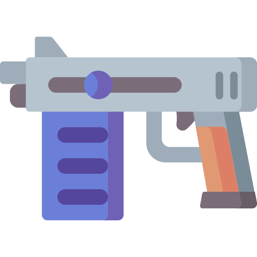 Submachine gun Special Flat icon