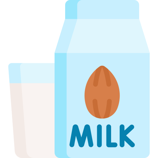 Almond milk Special Flat icon