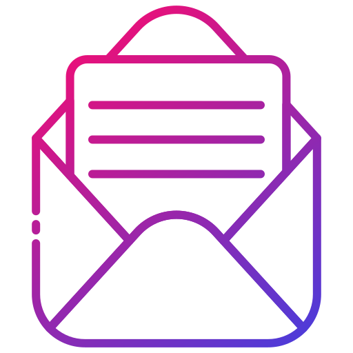 Open email Generic Gradient icon