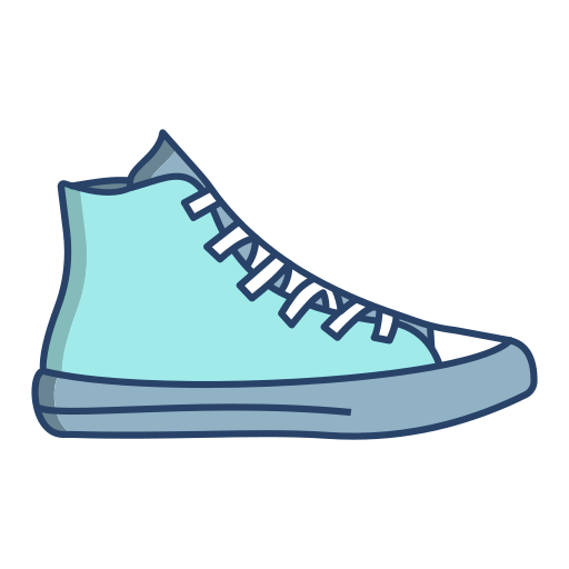 Sneaker Generic Outline Color icon