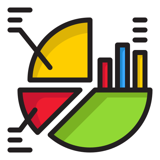 Pie Chart Report Icon