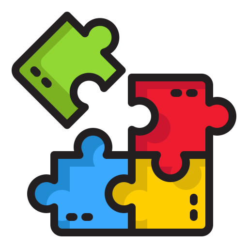 puzzle pieces icon png