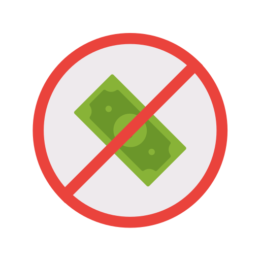 No money Generic Flat icon