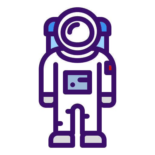 astronauta icono gratis