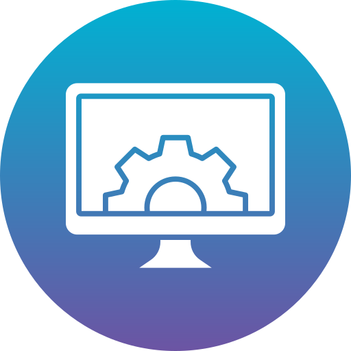 Content management system Generic Flat Gradient icon