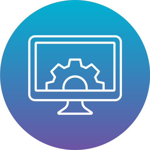 Content management system Generic Flat Gradient icon