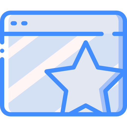 Browser Basic Miscellany Blue icon