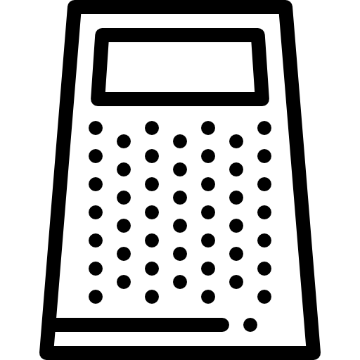 rallador icono gratis