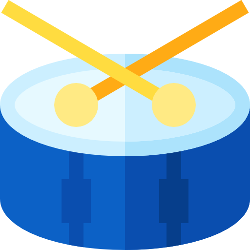 Drum Basic Straight Flat icon