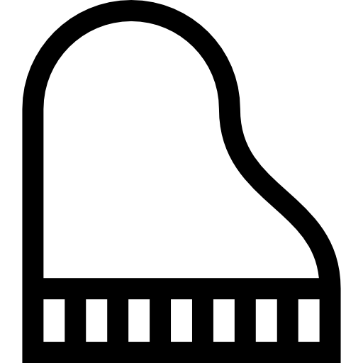 piano icono gratis