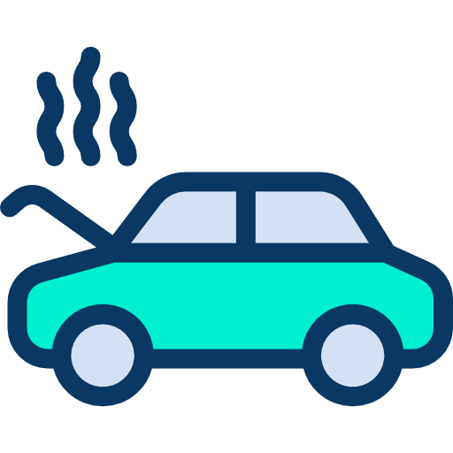 reparación de autos icono gratis