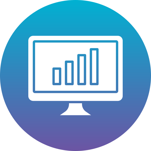 Statistics Generic Flat Gradient icon