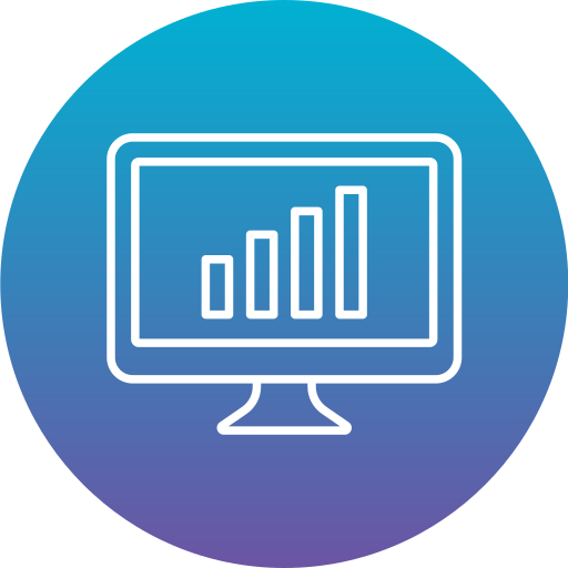 Statistics Generic Flat Gradient icon