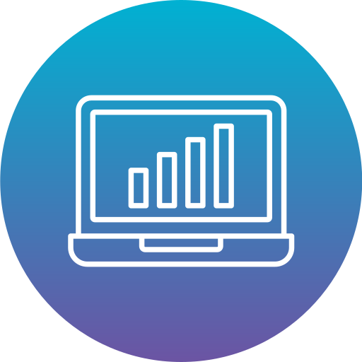 Statistics Generic Flat Gradient icon