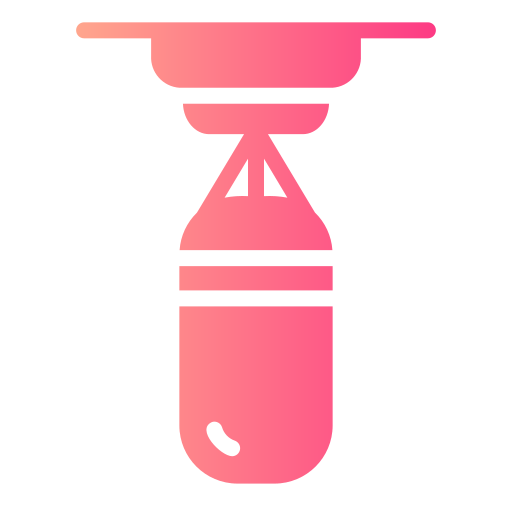 Punching bag free icon