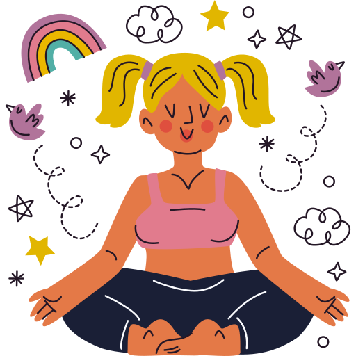 meditación gratis sticker